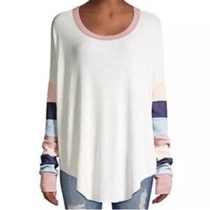 NWOT Wildfox Thermal Long Sleeve Shirt